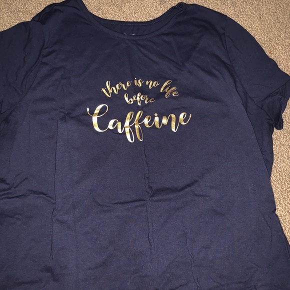 Lane Bryant There Is No Life Before Caffeine - Picture 1 of 2